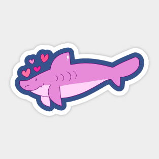 Love Shark Sticker